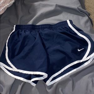 Girls Nike running shorts size small